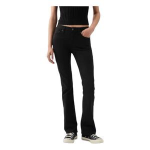 GAP Black Velvet Baby Bootcut Mid-Rise Jeans 32 / 14